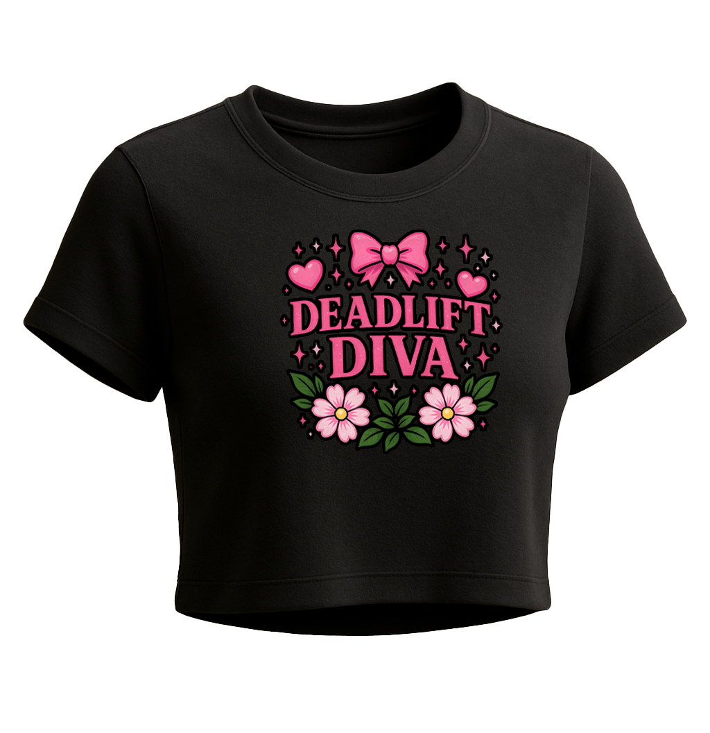 ๐ถ Deadlift Diva Crop Top 2