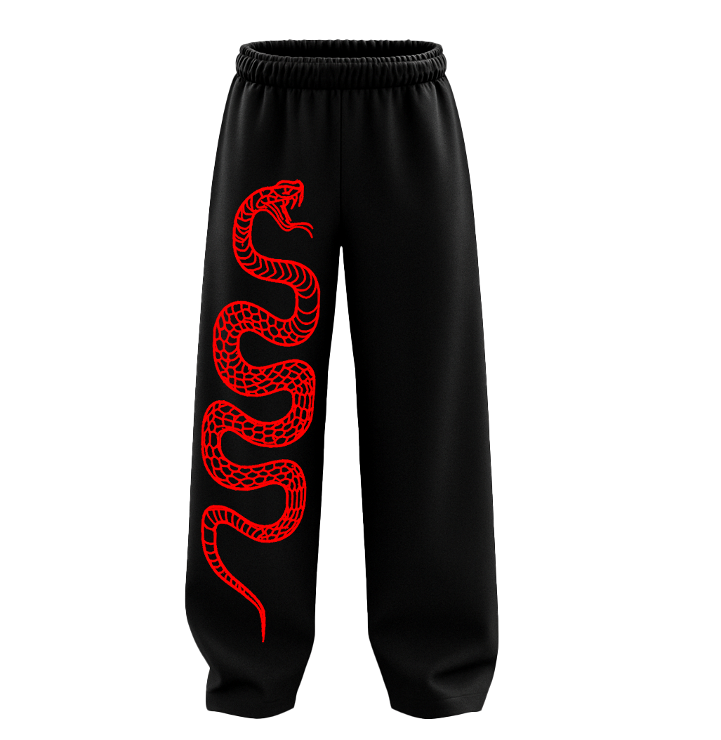 Python Rage Unisex Straight Fit Baggy Pants