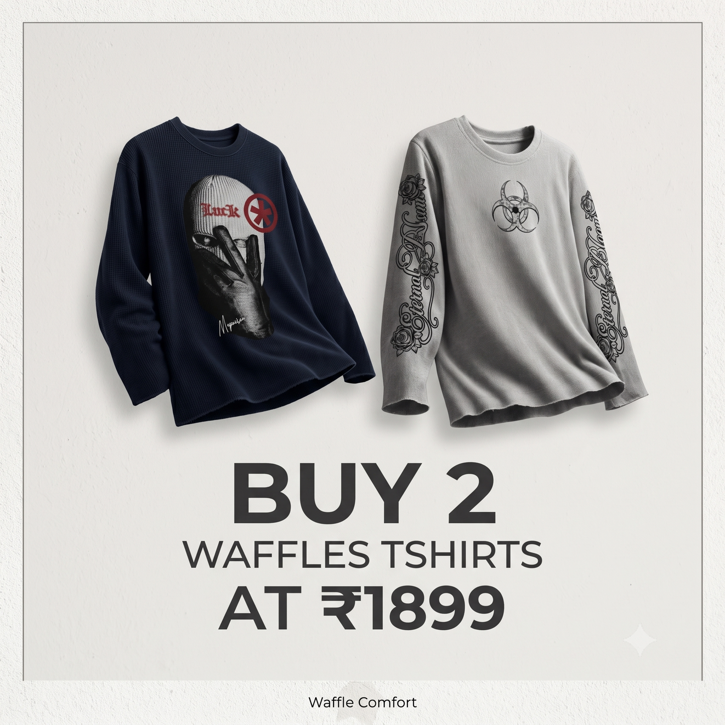 Biohazard Premium Waffle T-Shirt