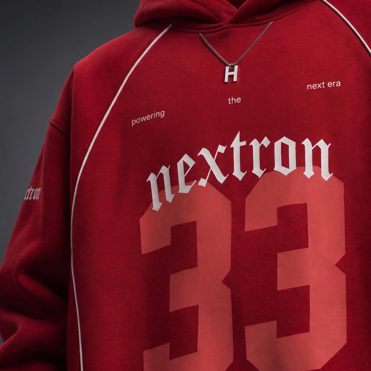 Nextron 3D Puff Print Heavy Fleece Hoodie
