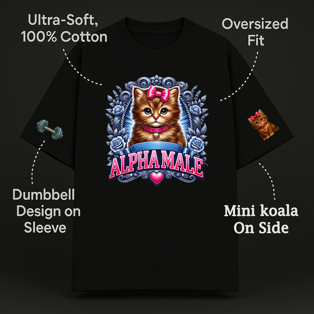 ๐ฑ Alpha Male Oversized Tshirt