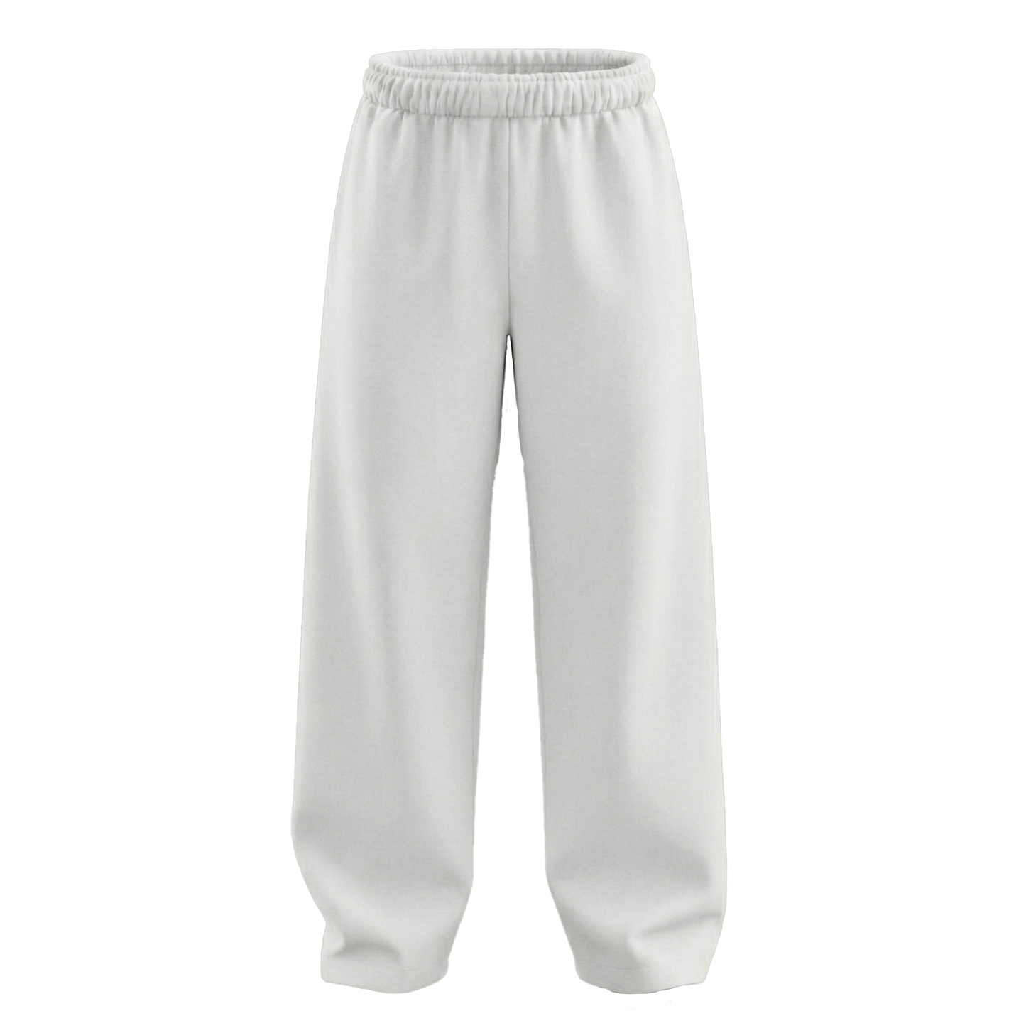 White TOGI Straight Fit Baggy Pants