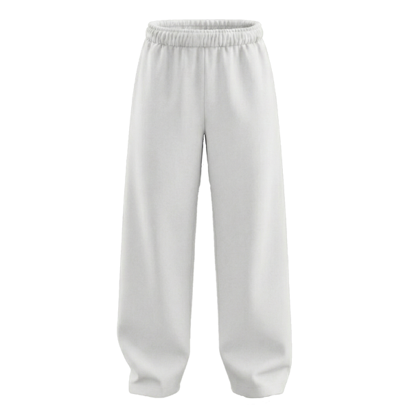 White TOJI Straight Fit Baggy Pants