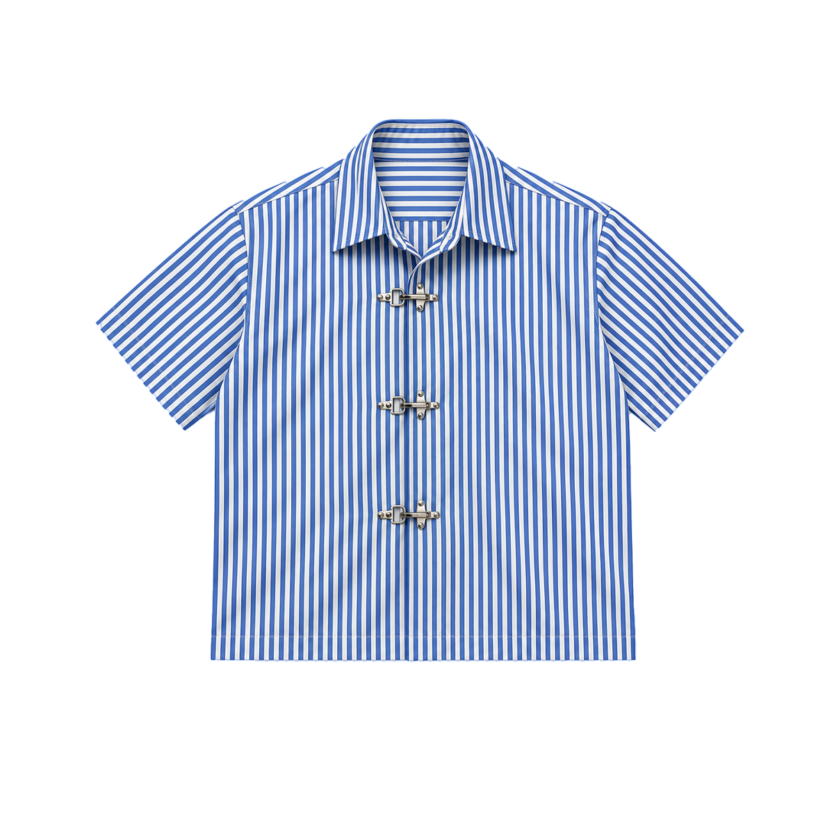Fireman Clasp Box Fit Shirt Blue