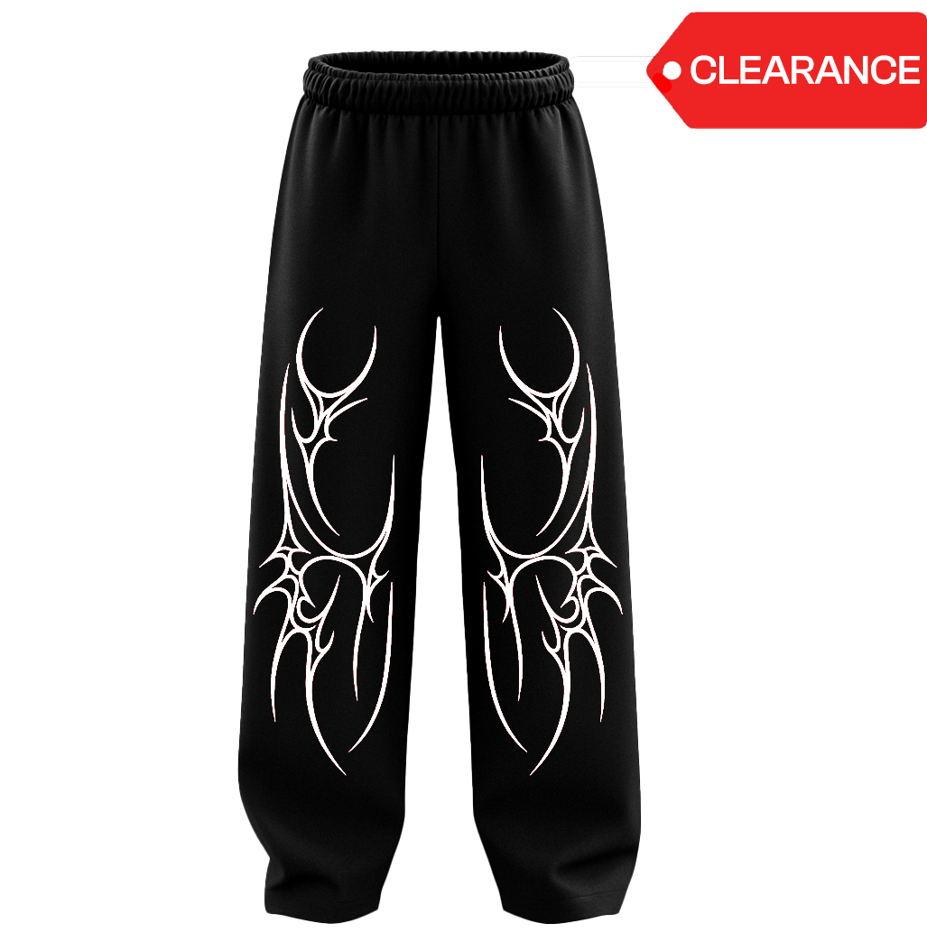 Hell's Blossom Unisex Straight Fit Baggy Pants