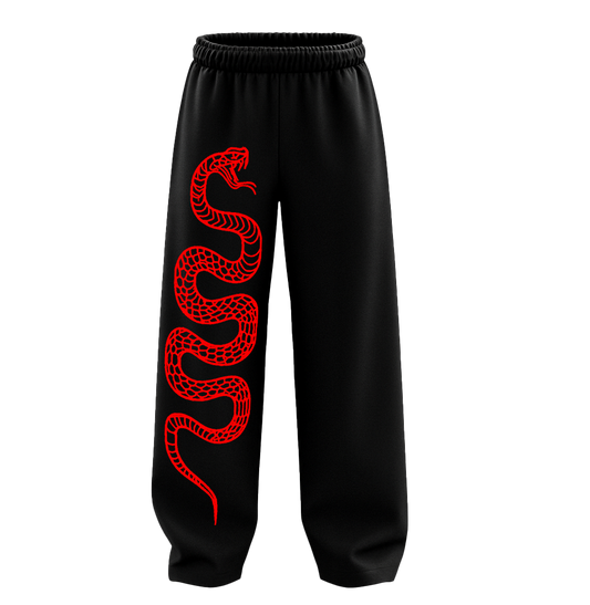 Python Rage Unisex Straight Fit Baggy Pants