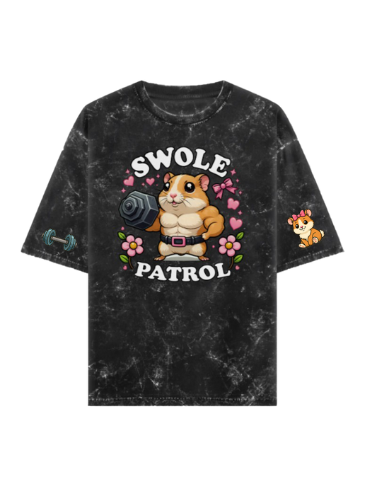 🐹 Swol Patrol Oversized Acid Washed Tshirt