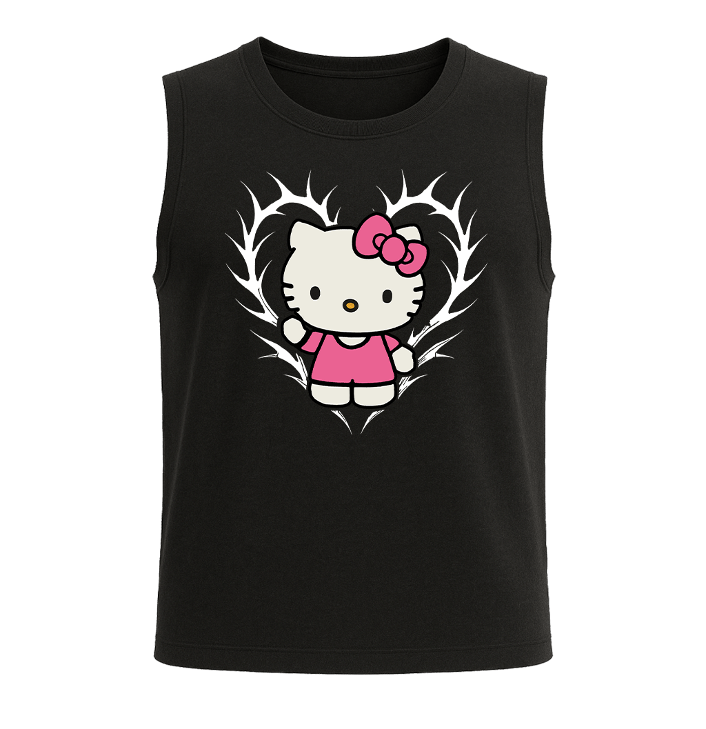 Spiked Sweetheart Gym Vest