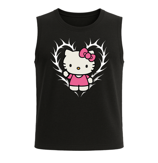 Spiked Sweetheart Gym Vest