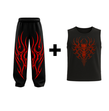 Hellspawn Unisex Straight Fit Baggy Pants
