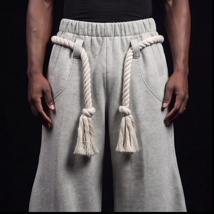 TOJI Rope Unisex Barrel Fit Baggy Pants