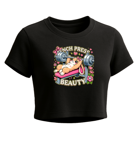 🐰 Bench Press Beauty Crop Top