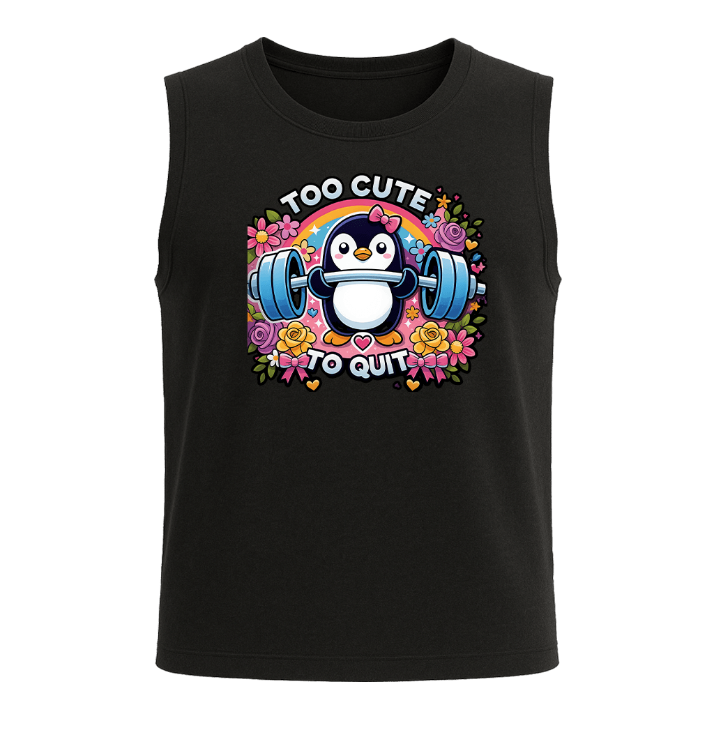 Too Cute Too Quit Tank Top