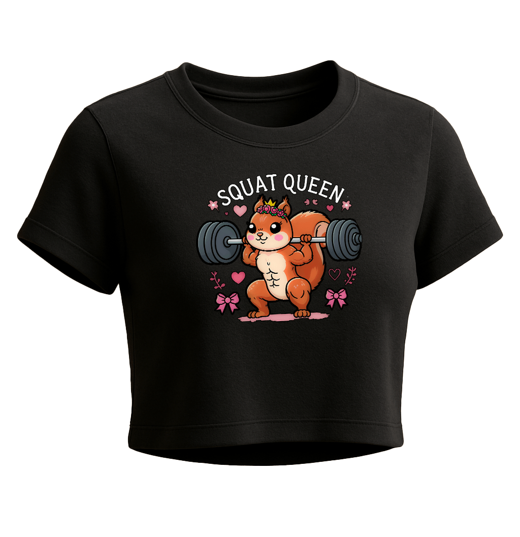 🐿️ Squat Queen Crop Top