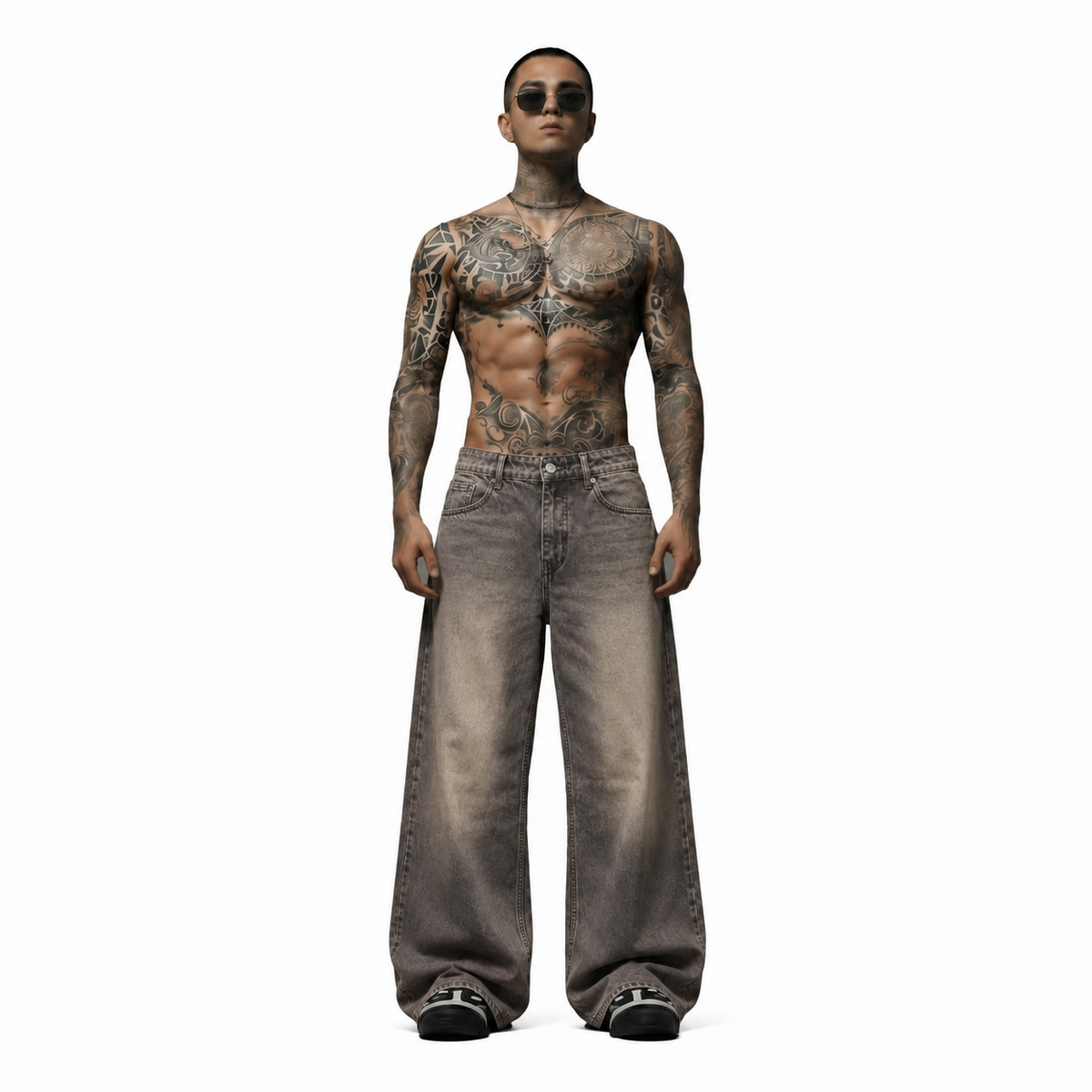 Dubai Mist Baggy Jeans