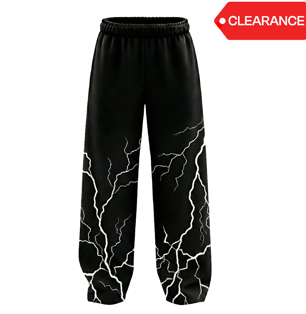 Fracture Unisex Straight Fit Baggy Pants