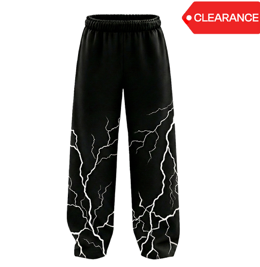 Fracture Unisex Straight Fit Baggy Pants