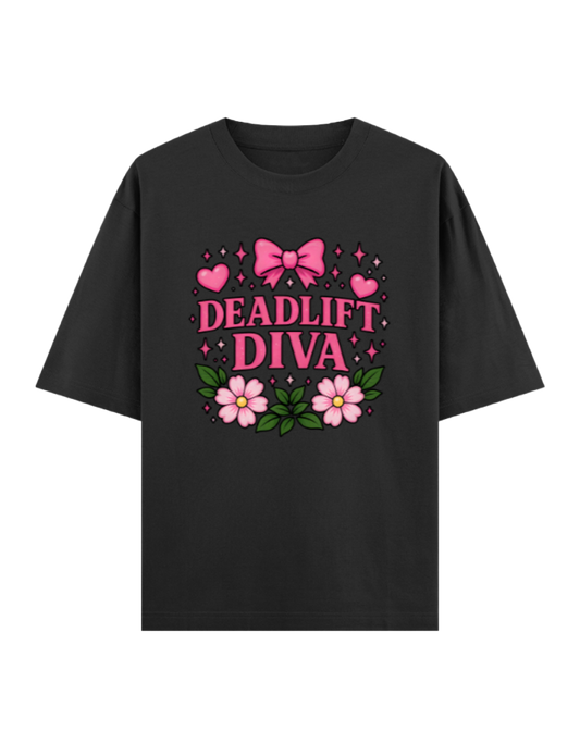 Deadlift Diva Oversized T-Shirt