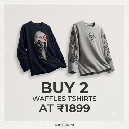 Luck Premium Waffle T-Shirt