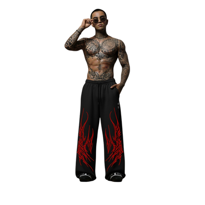 Netherwing Unisex Straight Fit Baggy Pants
