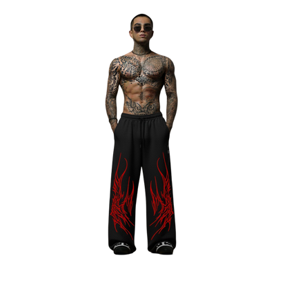 Netherwing Unisex Straight Fit Baggy Pants