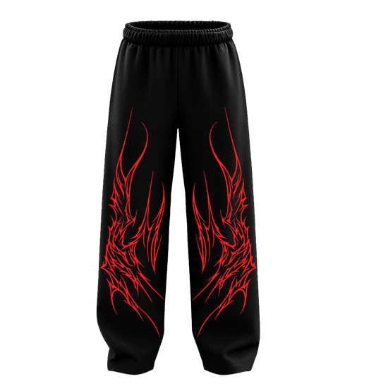 Netherwing Unisex Straight Fit Baggy Pants