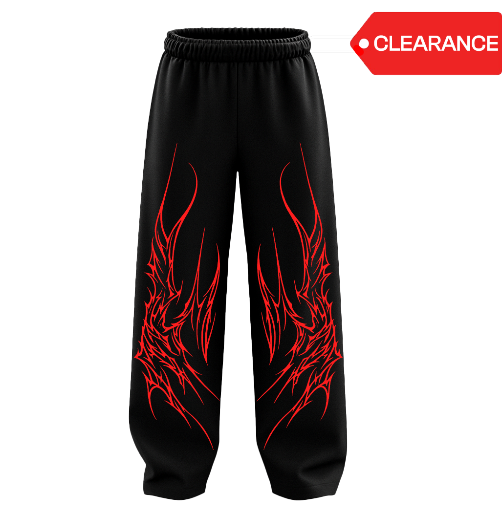 Netherwing Unisex Straight Fit Baggy Pants