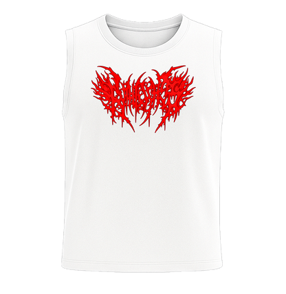 Red Bloom Gym Vest