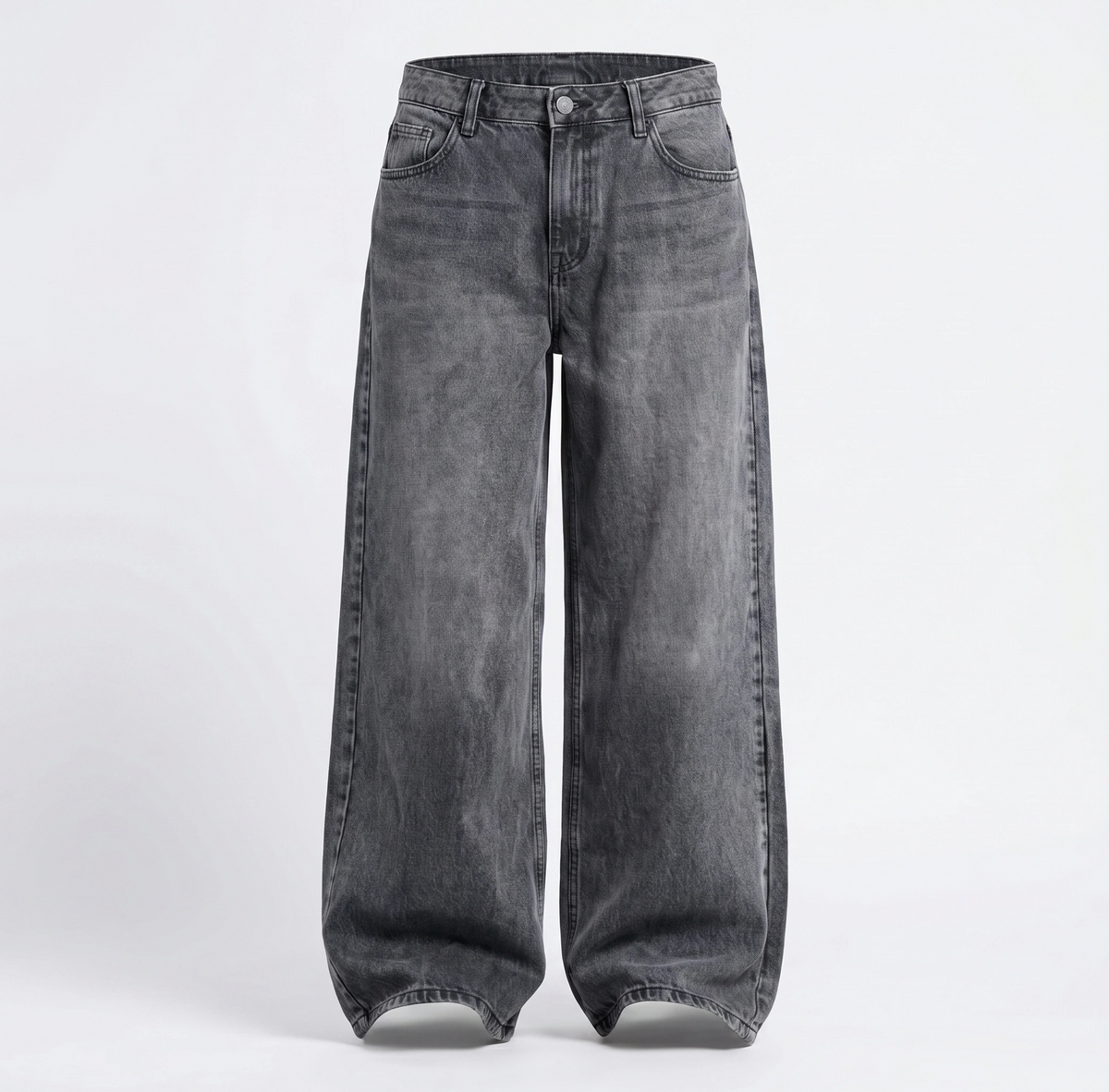 Crypt Fade Wide Baggy Jeans