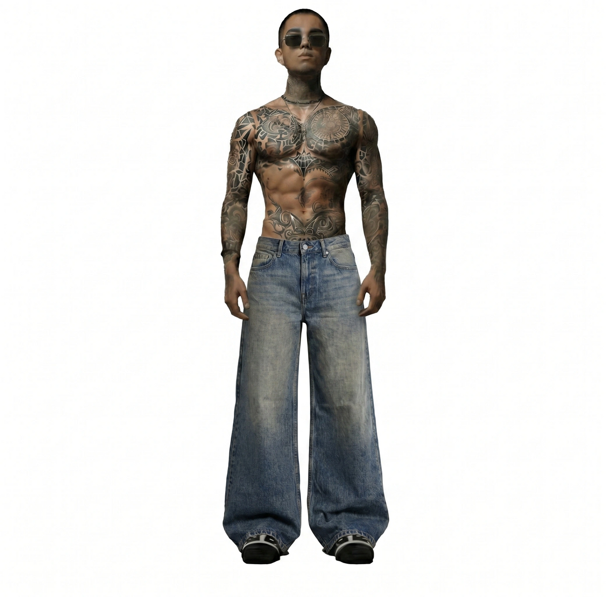 Mudslide Wide Baggy Jeans