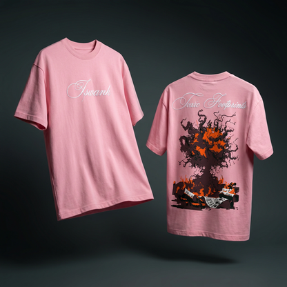 Toxic Footprints Oversized Premium T-Shirt