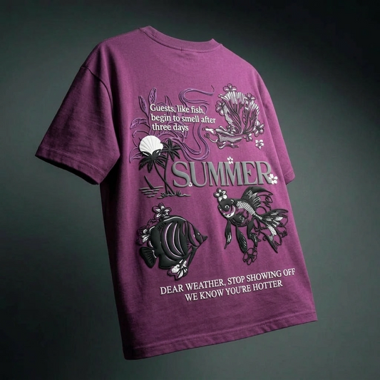 Summer Oversized Premium T-Shirt