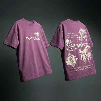 Summer Oversized Premium T-Shirt