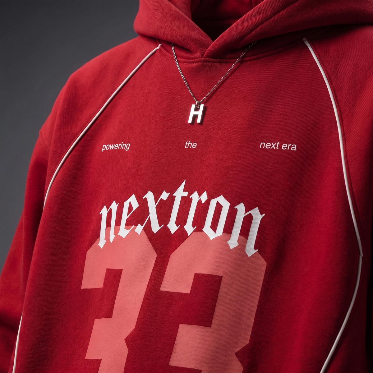 Nextron 3D Puff Print Heavy Fleece Hoodie
