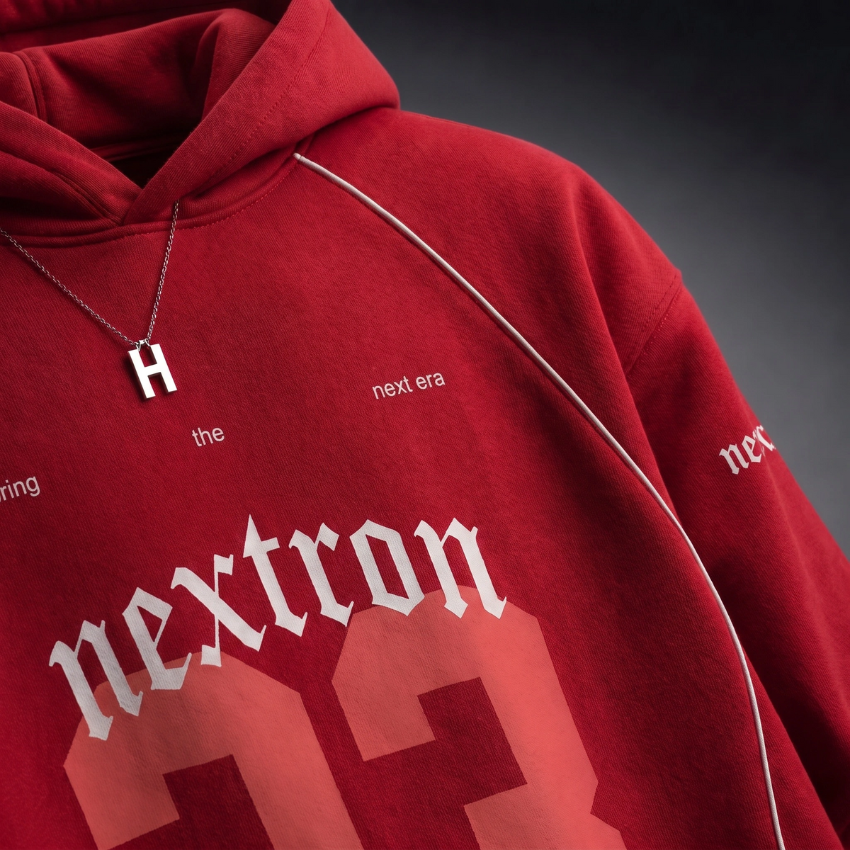 Nextron 3D Puff Print Heavy Fleece Hoodie
