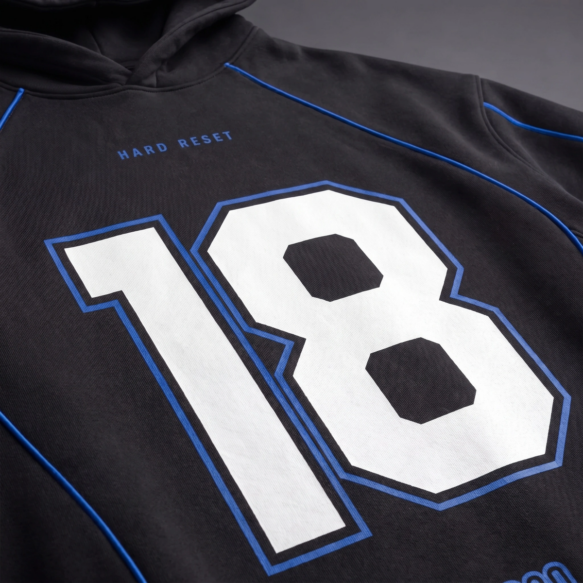 Hard Reset 3D Puff Print Heavy Fleece Hoodie