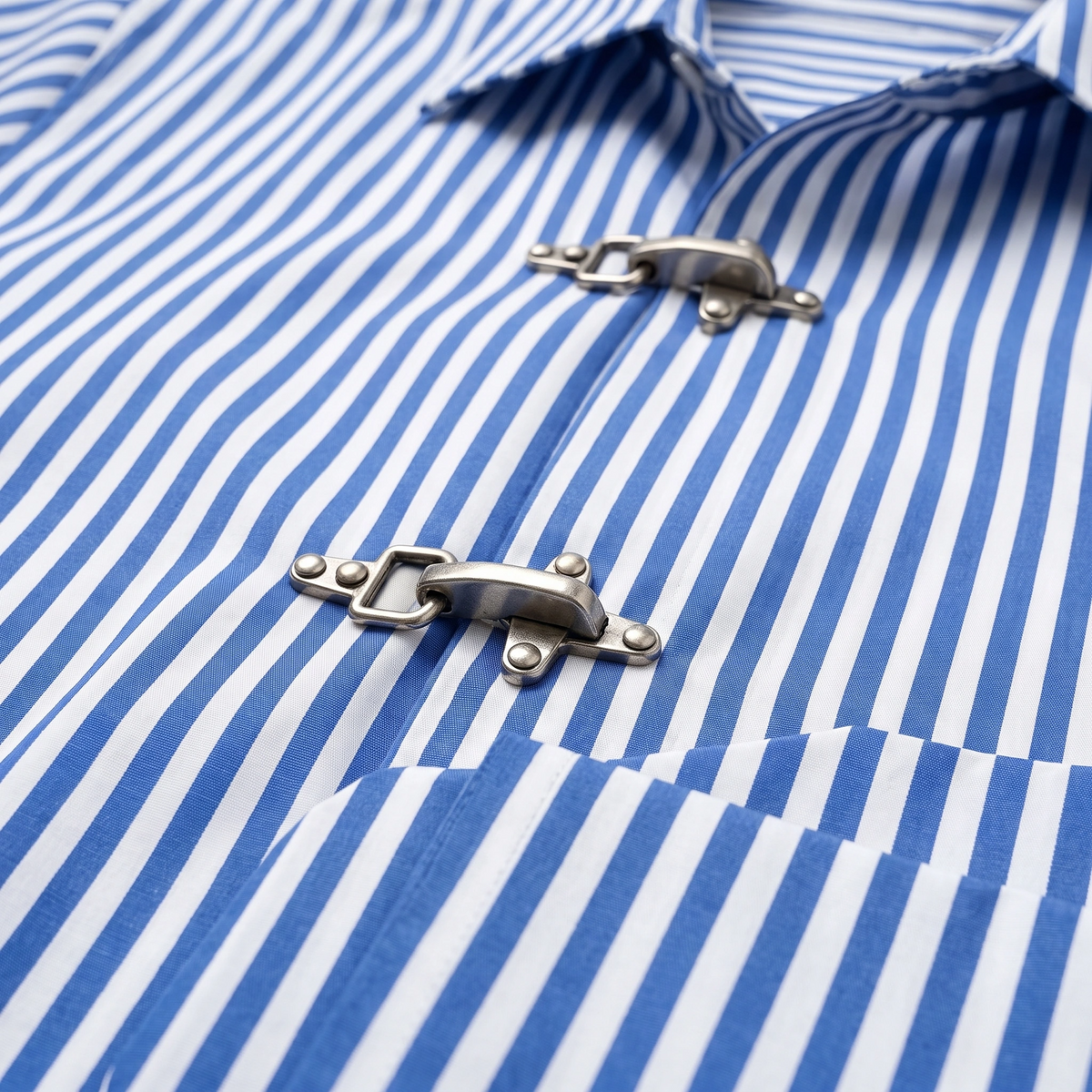 Fireman Clasp Box Fit Shirt Blue