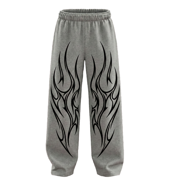 Wasteland Unisex Straight Fit Baggy Pants