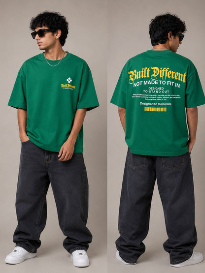 Built Different Oversized Premium T-Shirt