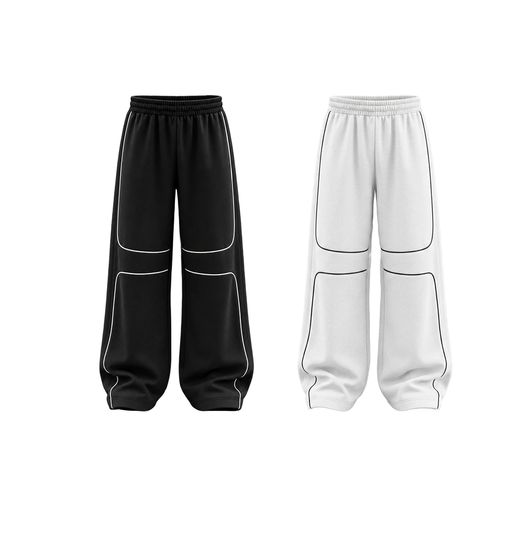 Gridlock Straight Fit Premium Baggy Pants
