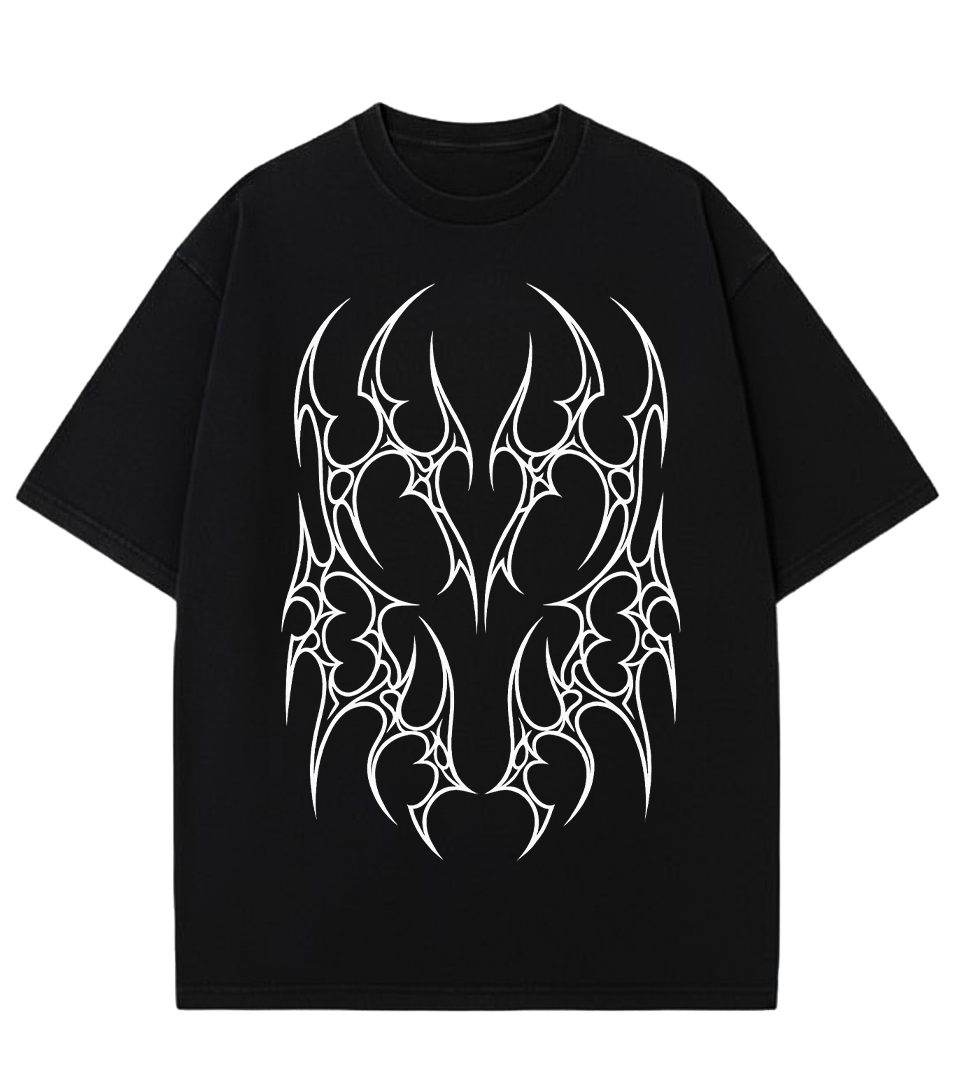 Cryptic Crown Premium Oversized T-Shirt