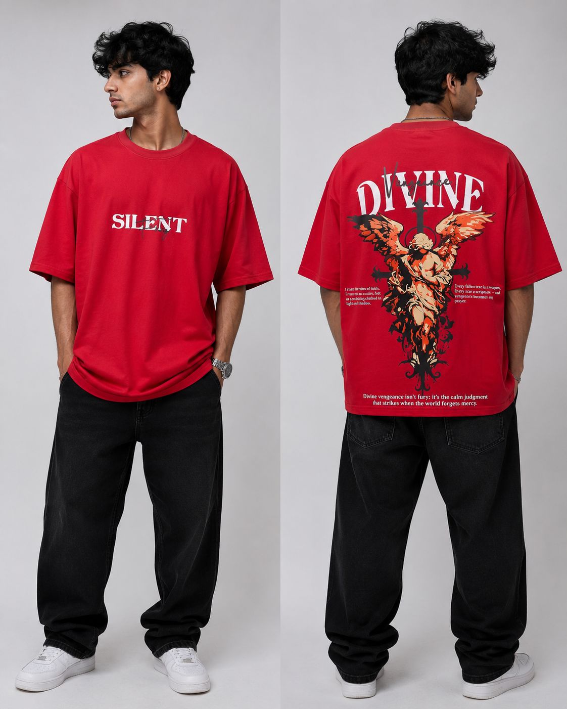 Divine Oversized Premium T-Shirt