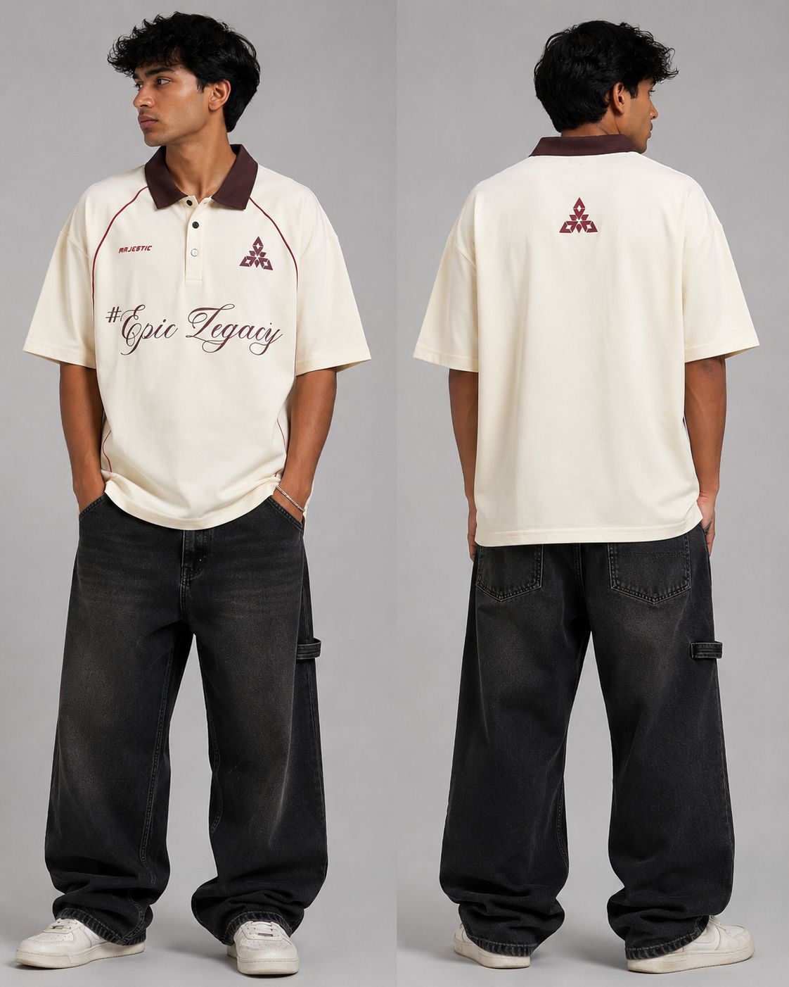Epic Legecy 2 Oversized Premium Polo