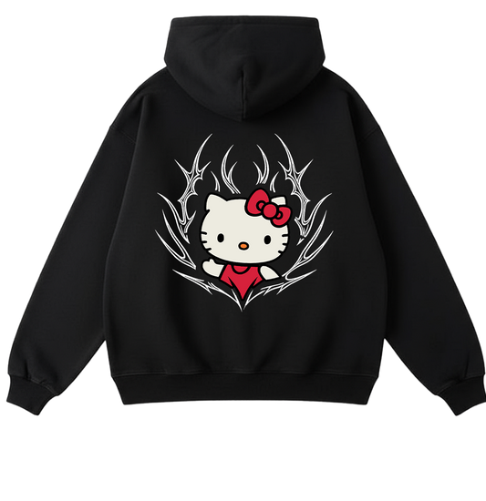 Grunge Guardian Premium Heavyweight Oversized Hoodie