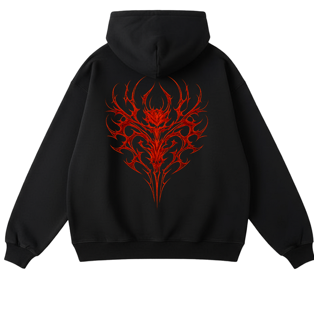 Heart Of Hades Premium Heavyweight Oversized Hoodie