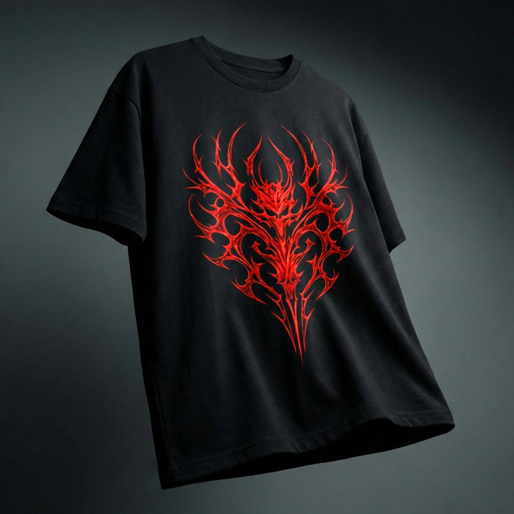 Heart Of Hades Premium Oversized T-Shirt