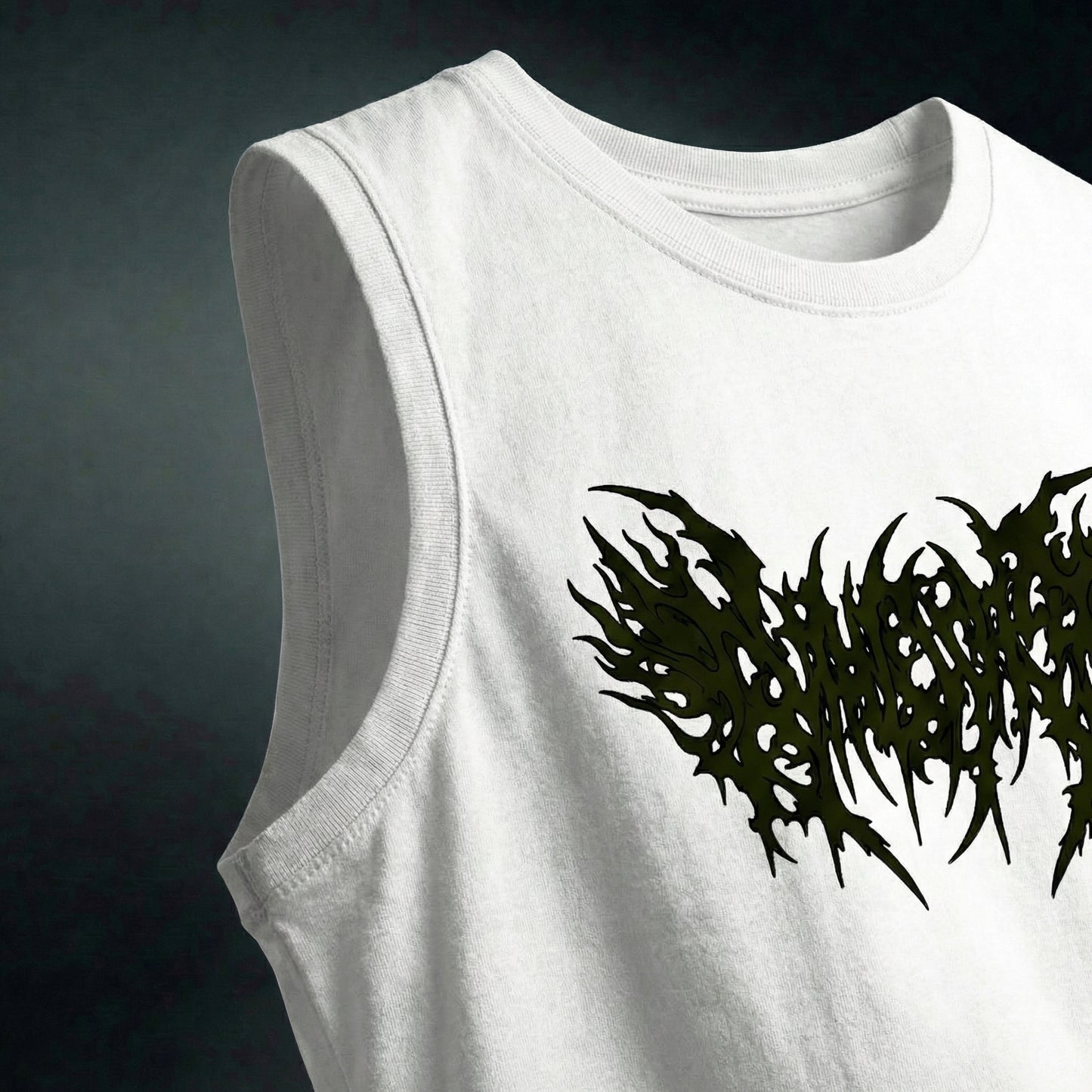 Black Vortex Gym Vest