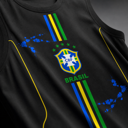 Brazil Jersey Gym Vest