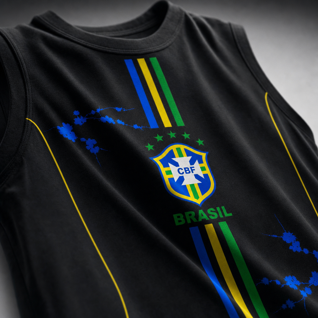 Brazil Jersey Gym Vest