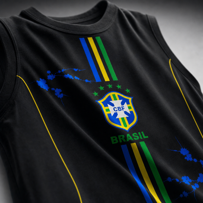 Brazil Jersey Gym Vest